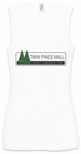 Twin Pines Mall Women Tank Top Back To The Symbol Sign Logo Company Future