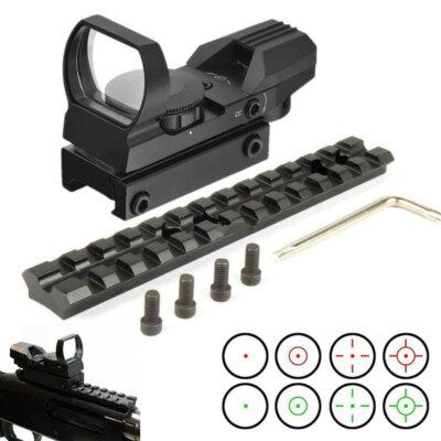 Hunting Optics Sight for Mossberg 500 12 Gauge Shotgun W/ 20mm Mount Rail Base