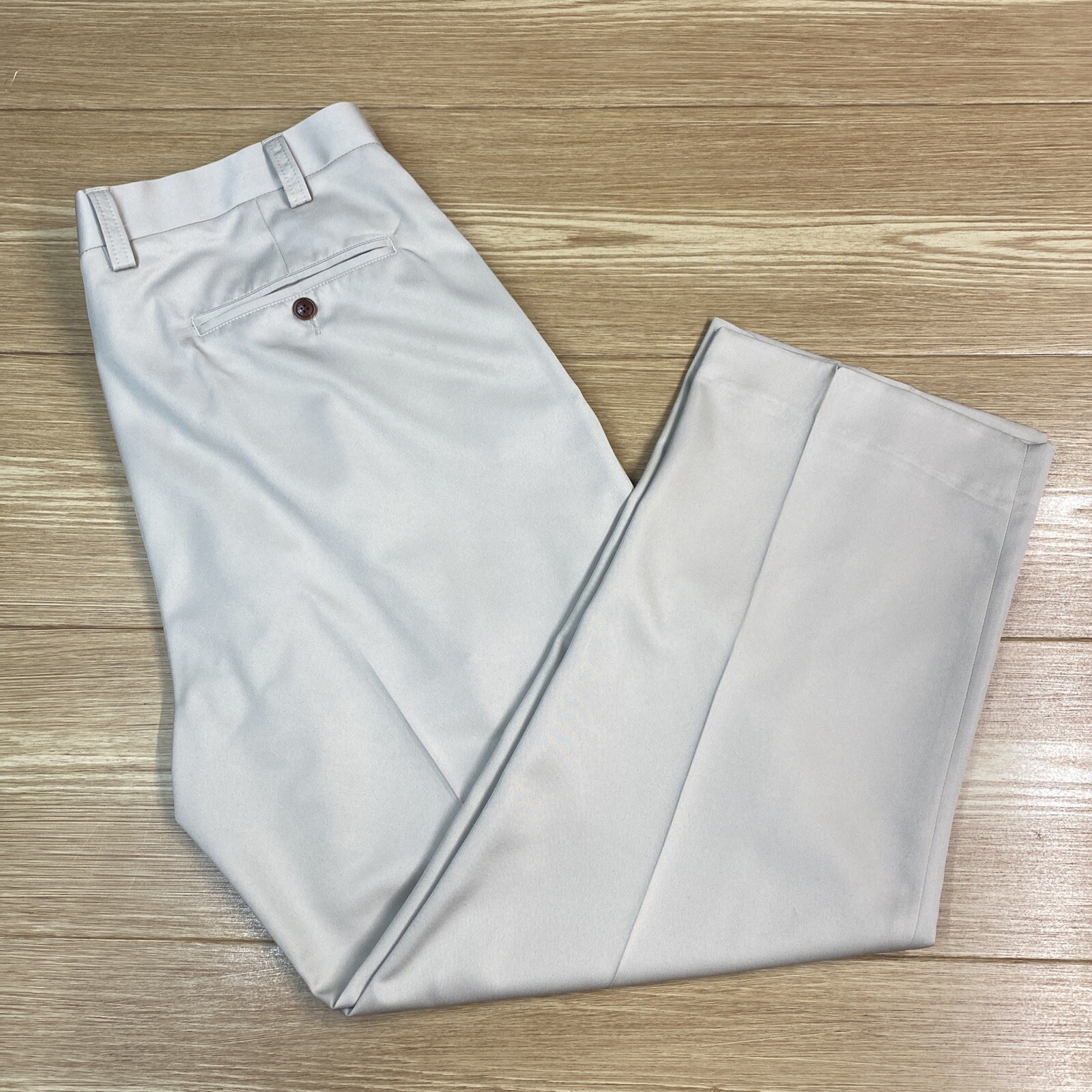 Pantalon Frente Plisados ​​Orvis Para Hombre Talla 36 ​​Pierna Recta Casual