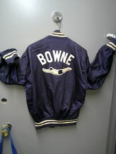 Vintage Varsity Swim Team jacket 1970 1973 era John Bowne High Flushing NY