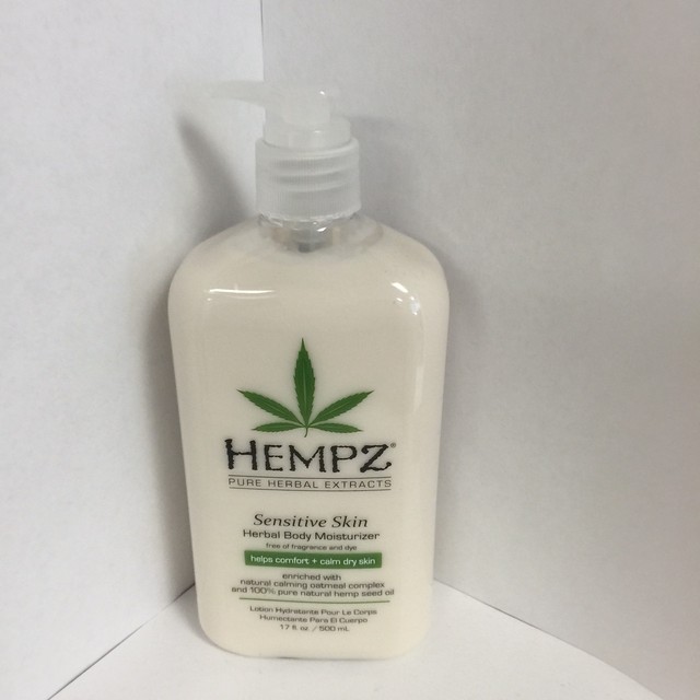 Hempz Sensitive Skin Herbal Daily Body Moisturizer Lotion 17 Oz eBay