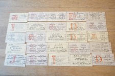 Northern Ireland Railway Ticket x25 Irish Ref A