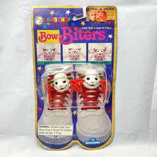 Lamb Chop Bow Biters Shoe Lace Accessories Vintage Brookside 1993 Rare HTF
