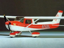 Cessna 152 20 3-4ch 54" Wingspan RC Model Airplane Printed Plans Templates