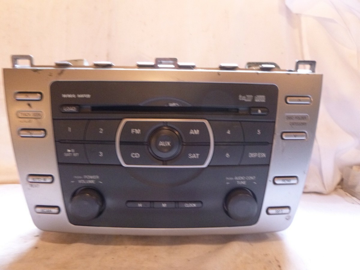 11 12 Mazda 6 Factory OEM Radio 6 Disc Cd Mp3 Player GEG4669RX