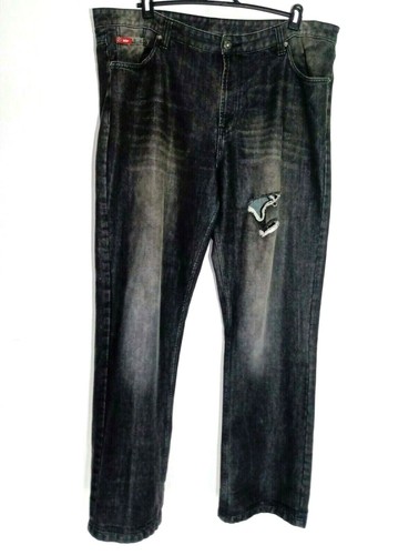 Lee Cooper Distressed Black Jeans Size 