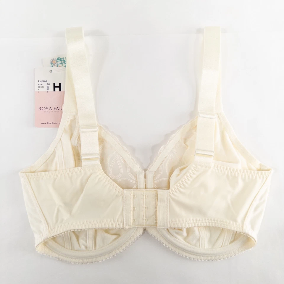 Nuevo Sujetador Rosa Faia Anita Lupina 32H Champagne con aros soporte lateral sin relleno Foto 2 de 4