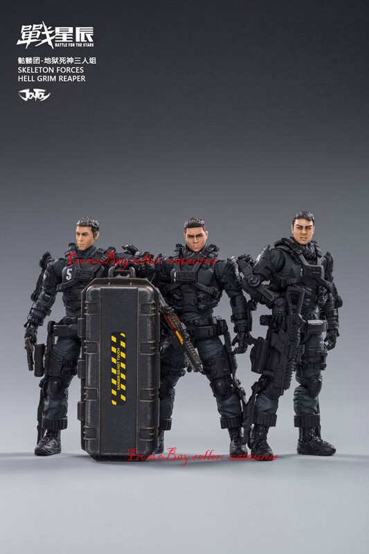 JOYTOY暗源 戦星辰 SKELETON FORCES HELL REDPER Joytoy 1/18 Skeleton Forces Hell Grim Reaper Action Figure
