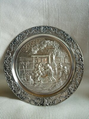 Riskin Pewter Crafts Limited Edition ''The skill of the wheelwright'' zweite Ausgabe 