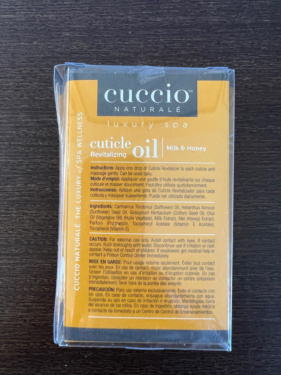 Cuccio Revitalize Cuticle Oil oz Milk Honey NIP