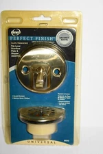 Danco Perfect Finish Trip Lever Overflow Plate & Stopper Brushed Nickel New