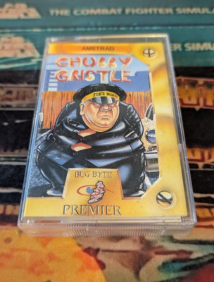 Chubby Gristle (Bug Byte 1987) Amstrad  CPC (Tape, Manual, Box) works 8-bit NEU