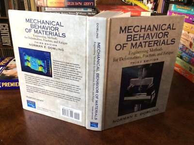 Mechanical Behavior of Materials (3rd Edition), Dowling, Norman E., (1993 HC) VG