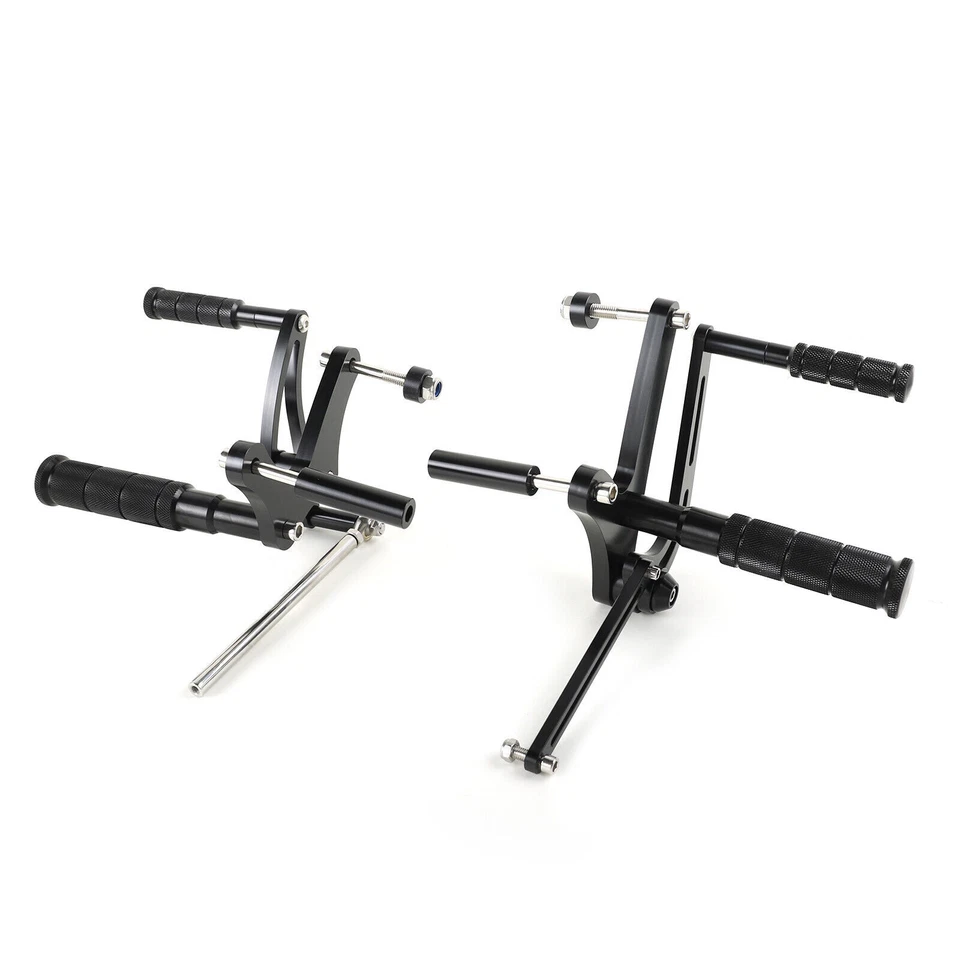 Commandes avancées Repose-pieds pr Honda Magna 750 1994-03 VF750C Aluminium poli - Photo 2/4