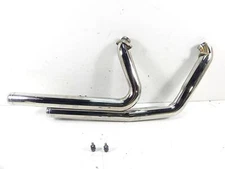 2006 Harley Softail FXSTSI Springer Rinehart 2 in 2 Staggered Exhaust 300-0101