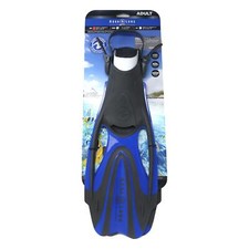 Aqua Lung Sport Adult Pro Series Zinger Fins Grey  Blue Size Small BRAND NEW
