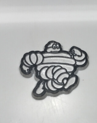 Michelin Man Refrigerator Rubber Magnet Vintage Bibendum Tires Mr. Bib 1970 s