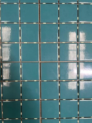 Daltile 3x3 Ceramic Mosaic Tile Backsplash Kitchen Shower Wall Border 10 SQ FT