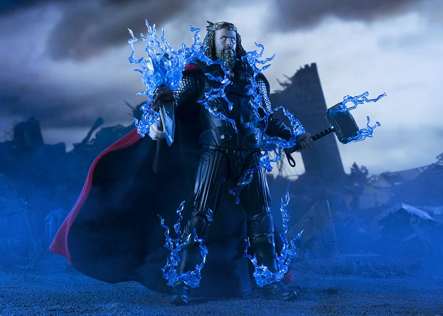 Marvel Avengers Endgame Thor Versión de Batalla Final SH Figuarts Bandai Tamashii Foto 4 de 4
