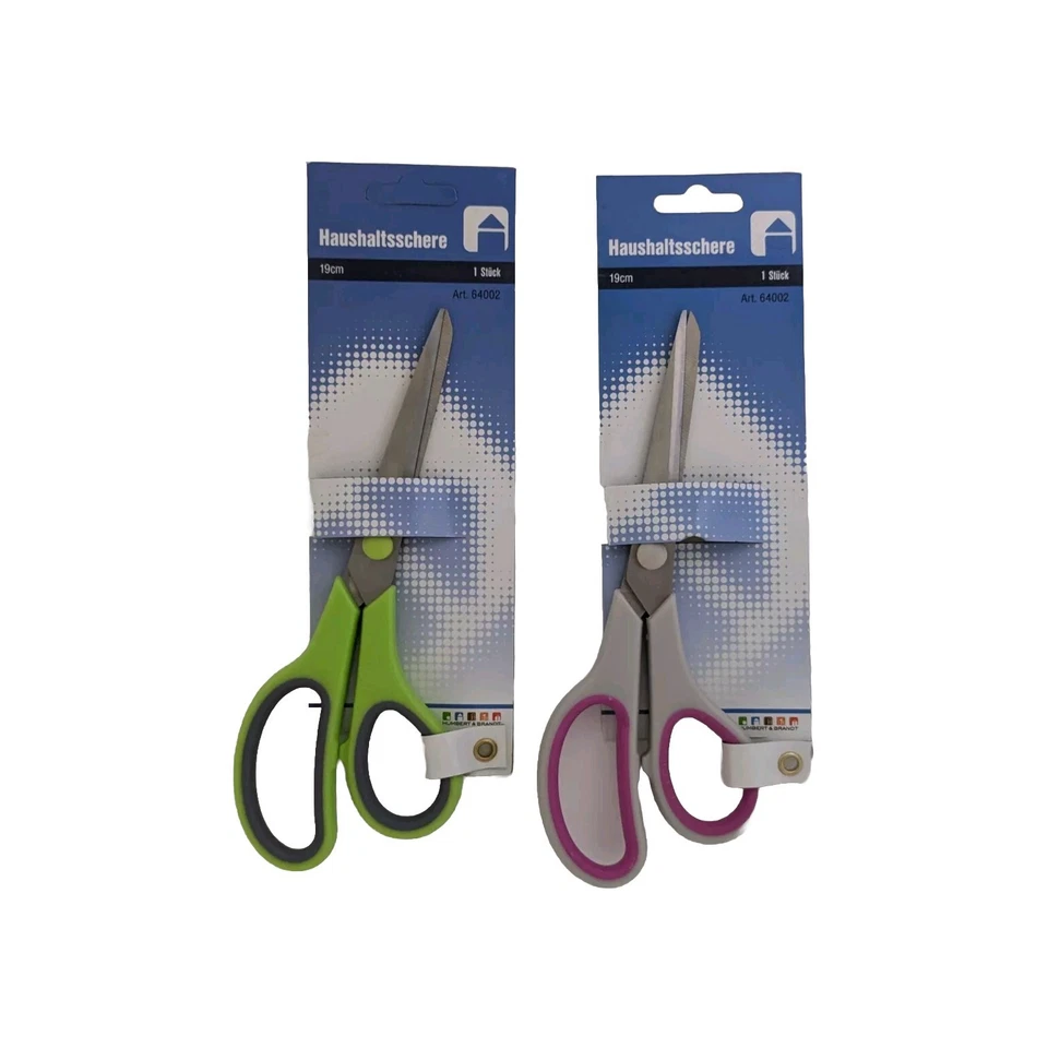 Haushaltsschere Schere mit Softgriff Küchenschere Bastelschere Mehrzweckschere