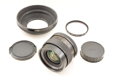 CONTAX Carl Zeiss Distagon 28mm F/2.8 T AEJ Lens /Metal Hood1