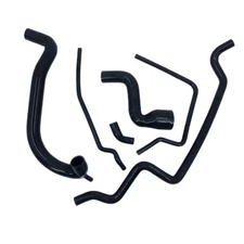 Black For 83-85 84 Porsche 944 Intake Upper Lower Silicone Coolant Radiator Hose