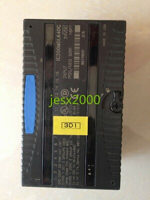 1PC   Used GE-FANUC PLC module IC200MDL640 IC200MDL640C