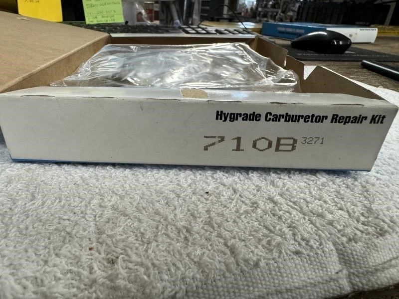 Комплект карбюраторов для 1972 1973 VW Beetle Karmann Ghia карбюратор HYGRADE CARB KIT #710B - Изображение 3 из 4