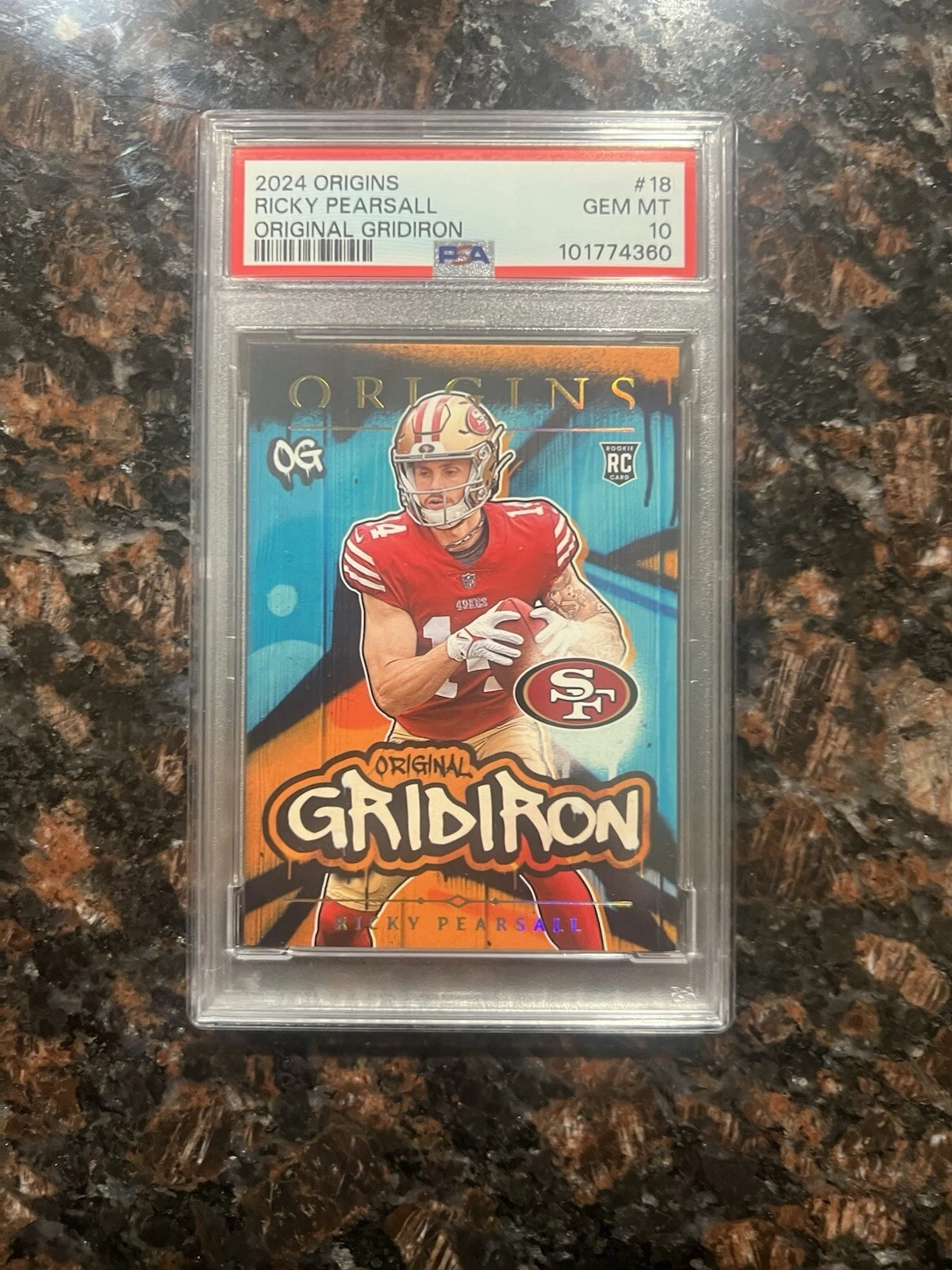 Ricky Pearsall Panini Origins Original Gridiron #18 Base
