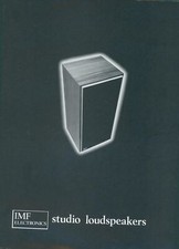 c1971 FMI Studio Altoparlanti Brochure Rivenditore Audiophile UK TLS 50 ALS 40 Stereo