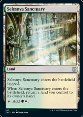 Selesnya Sanctuary x4 - Commander: Zendikar RIsing - NM-Mint, English - Commande
