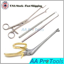 4 PCS COLPOSCOPY SURGICAL INSTRUMENTS SET BEST QUALITY