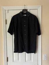 Hunt Club Men s Button Up Short Sleeve Shirt Size Medium