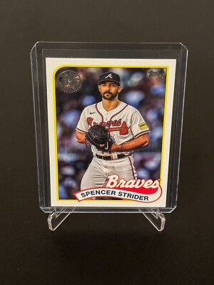 Spencer Strider [1989 Insert] #89B2-14 2024 Topps Series 2