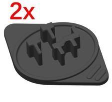 2x Ladebuchse Abdeckung plug Schutzkappe Stec...