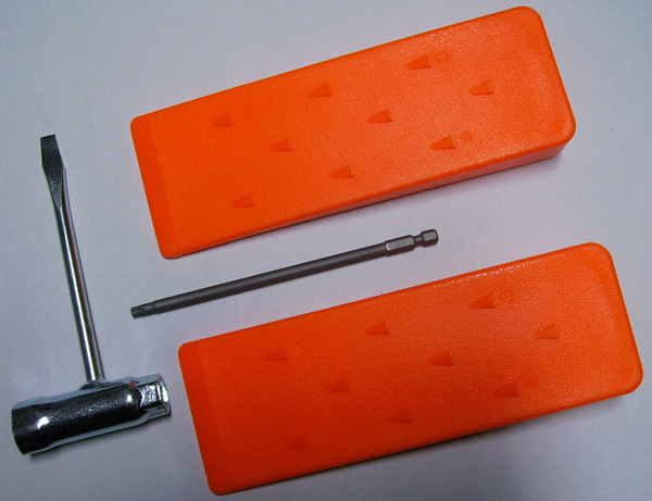 2 FäLlkeil KombischlüSsel 19/13 Mm Langes Bit Torx T27 Stihl MotorsäGen Wald Set-image