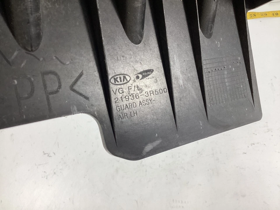 2013 - 2016 Kia Cadenza Left Driver Side Air Guard Assy 21936-3R500 OEM . - Image 2 of 4