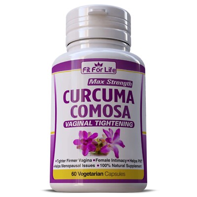 CURCUMA COMOSA VAGINAL TIGHTENING HERBAL PILLS TIGHTER STOP ODOR PMS EXP 01/2028