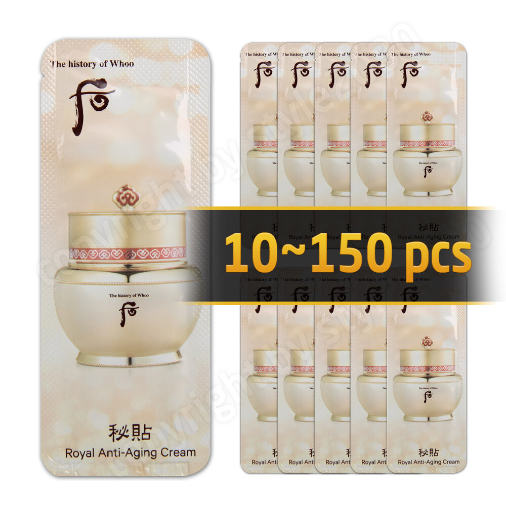 The history of Whoo ﻿Bichup Royal Anti-Aging Cream  1ml 10~150pcs
