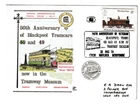 28/8/1976 UK GB Cover - 50th Anniversary of Veteran Blackpool Trams 40 and 49