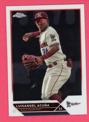 2023 TOPPS PRO DEBUT CHROME LUISANGEL ACUNA PDC #152