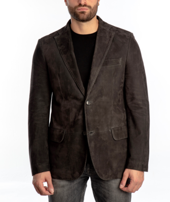 ジャケット・アウター Butcher Products A-1 Suede Jacket 38 Butcher Jacket in Chocolate Suede | Shop Sid Mashburn