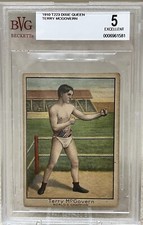 1910 T223 Dixie Queen Boxing Terry McGovern BVG 5 Excellent