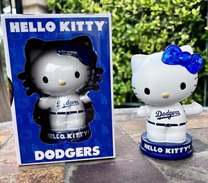 Hello Kitty Dodgers Bobblehead | eBay