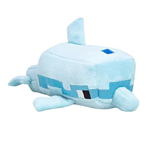 Minecraft Delfin Plüschtier - perfektes Spielzeug oder Geschenk für Kinder! - Bild 1 von 2