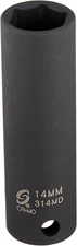 Sunex 314MD 3/8" Drive, 6 Point,  Deep Impact Socket 14MM