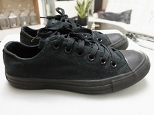 Unisex Converse Chuck Taylor Low Top Canvas Shoes M5039 Black Size M5.5 W7.5