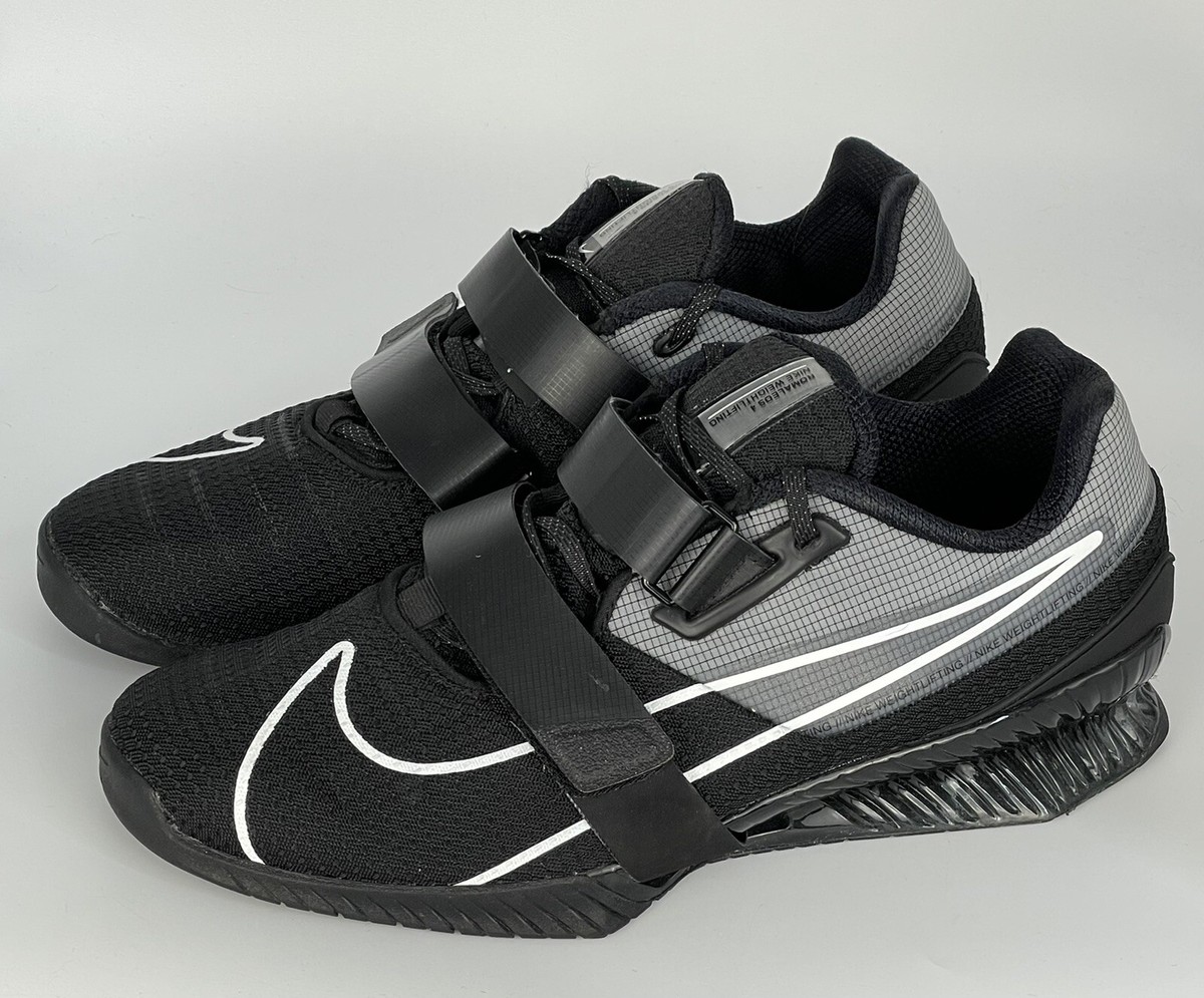 Nike Men's Romaleos 4 Black White CD3463-010 Sz 12.5 | eBay