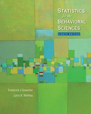 Statistics for the Behavioral Sciences Study Guide 