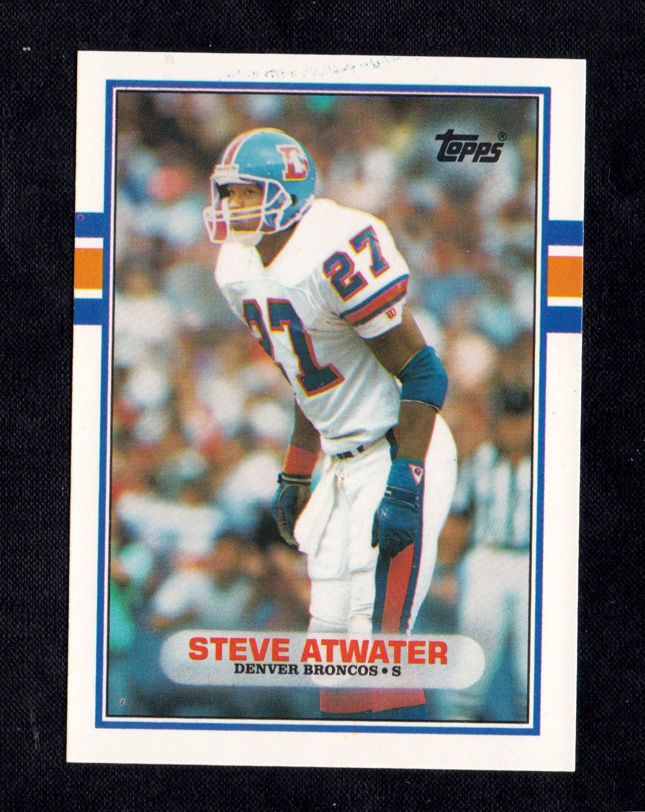 STEVE ATWATER 1989 TOPPS TRADED RC FOOTBALL ROOKIE CARD #52T BRONCOS HOF